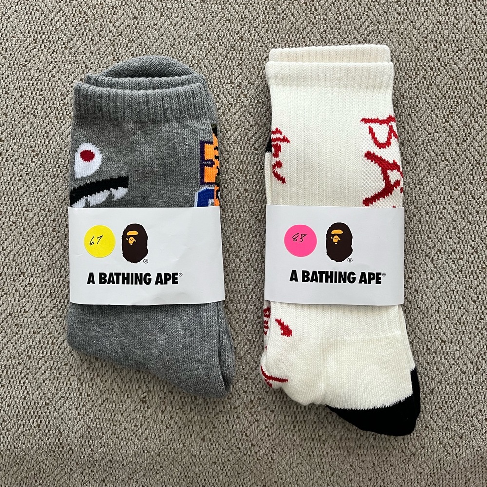 A Bathing Ape Socks